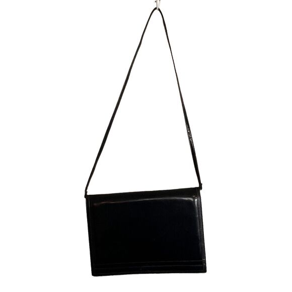 Jay Herbert Vintage Blue Envelope Clutch Shoulder Bag‎ Purse 80s Classic - Picture 1 of 8